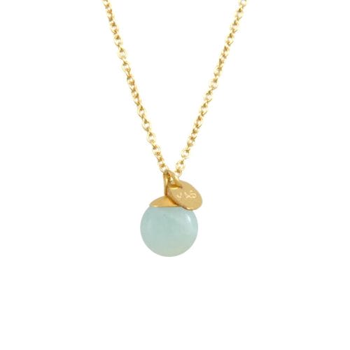 Mas Jewelz necklace Classic Amazonite Gold