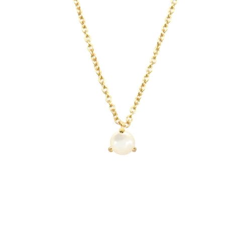 Mas Jewelz collier Cabuchon Mother of Pearl Goud